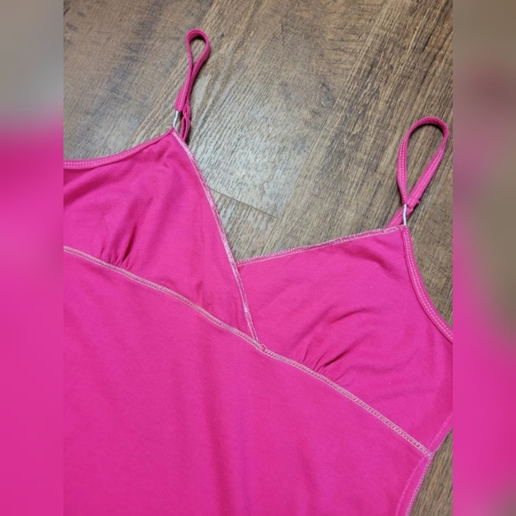 FREE W BUNDLE Geri C. New York metallic stitch cami tank top - Picture 2 of 11